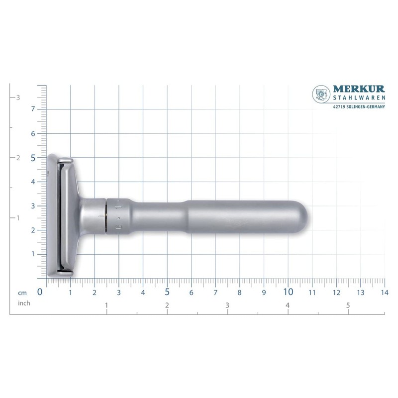 MERKUR FUTUR 700 Adjustable Double Edge Safety Razor - Matte