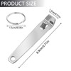 XMYCYuChen 2Pcs Convenient Keyring Bottle Openers Portable Mini Manual Can