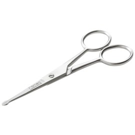 REMOS Nose Hair Scissors with Round Tips - Made of Stainless Steel - 11.5 cm