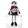 Dangle Leg Dracula Vampire with Cape Figurine 18 Inch