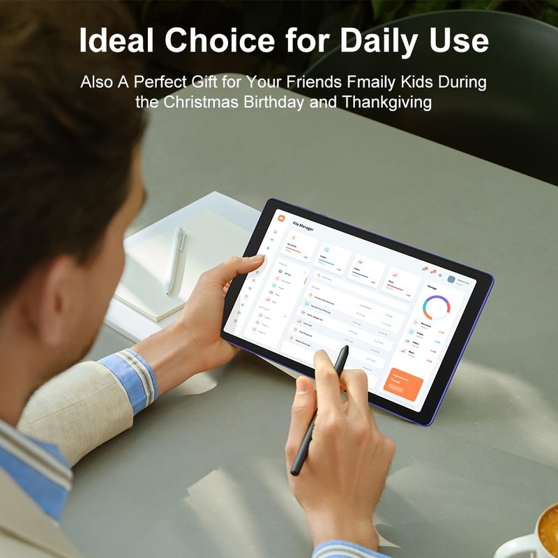 BAKEN Tablet 10 inch Android Tablets (Purple)