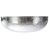 Equinox 511023 Salad Bowl Hammered Stainless Steel Diameter 25 cm