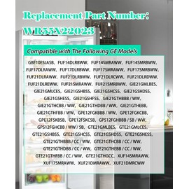 WR55X22023 12uF Run Capacitor Compatible with GE Freezer/Refrigerator Replace #WR55X22023