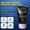 Gradual Gray PLUS Shampoo - Darkening + Thickening - 3x