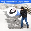 3.2cm Shovel Handle Ergonomic Design Multifunctional Rugged Shovel D Grip