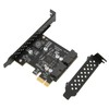 PCIE to USB 3.2 Expansion Card 5Gbps High Speed USB3.2
