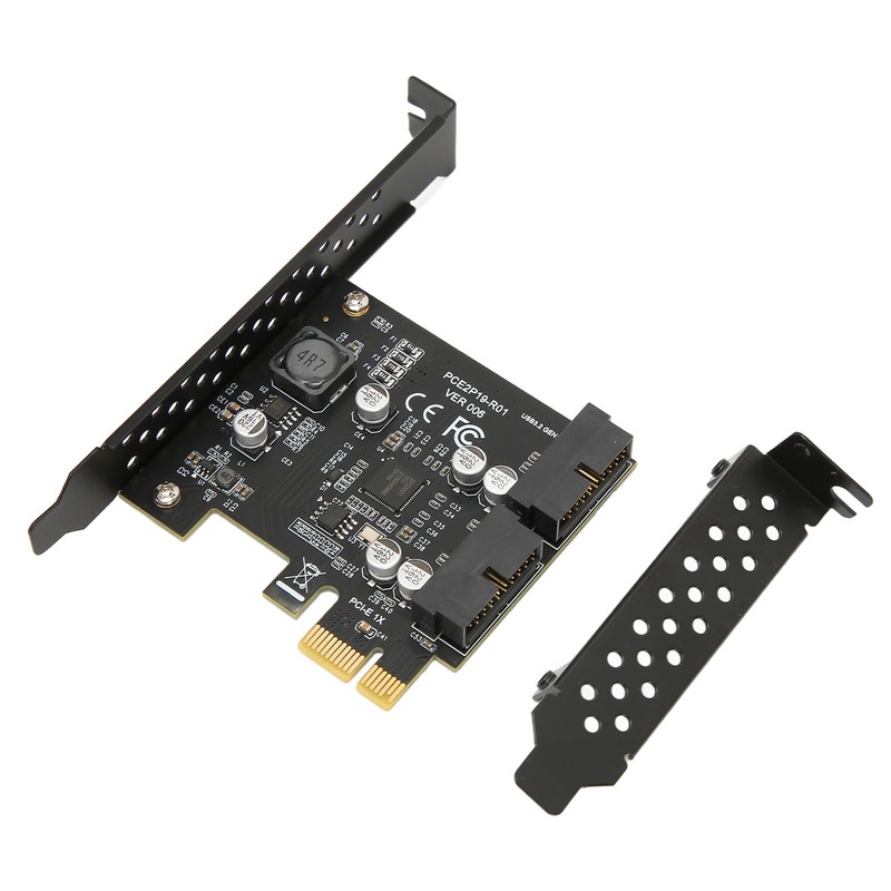 PCIE to USB 3.2 Expansion Card 5Gbps High Speed USB3.2