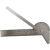 Precise Six In One Multi Use Guage - Protractor, Centre