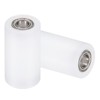 sourcing map 2Pcs Nylon Roller Wheel with Bearings, 3/8" Bore