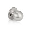 Probrico Brushed Satin Nickel Interior Dummy Door Handles Round Ball