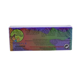 Mr. Pumice Purple Pumi Bar (Single): Extra-Coarse Callus Remover, Pedicure Stone & Ped File Scrubber For Smooth Feet and Heels