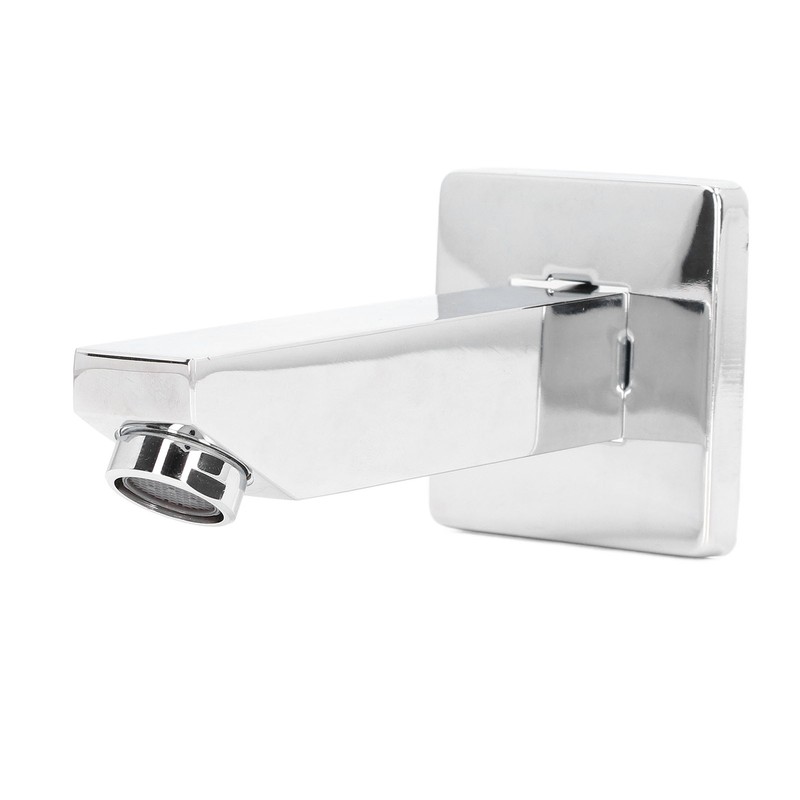 Tub Spout Brass G1/2 Connector Rectangle Wall Mounted Bathtub Faucet
