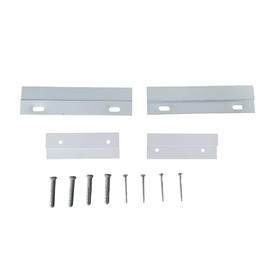 LED Bathroom Mirror Installation Package, Includes Hanging Plates and Screws