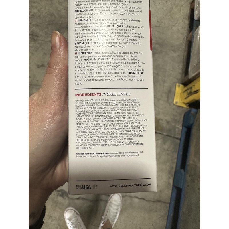 Revita Extra Strength Volume Hair Shampoo