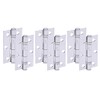 HANDLEZONE® Door Hinges 3 Pairs 76mm / 3 inch Ball