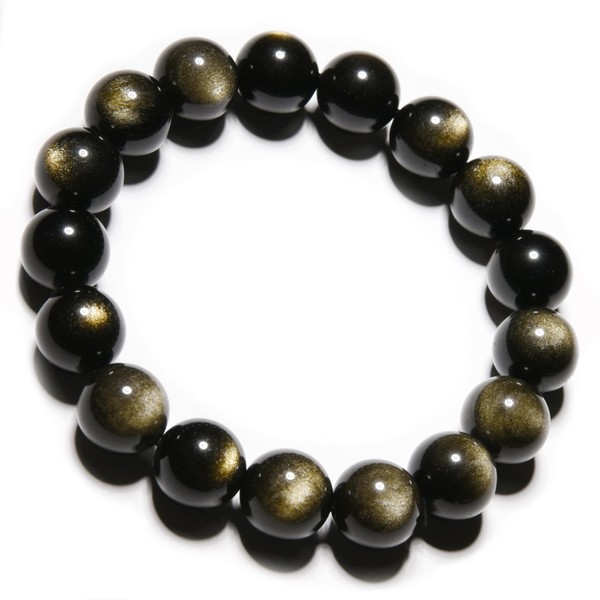 Golden Obsidian, Medium - 8mm bead