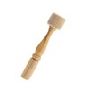 NKlaus 16 cm Wooden Clapper with Felt - Chime Bar,