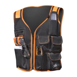 Lightweight Work Vest Tool Vest for Carpenters Large Capacity Tool Vest Sturdy and Practical Customizable Pouches Tool Holder