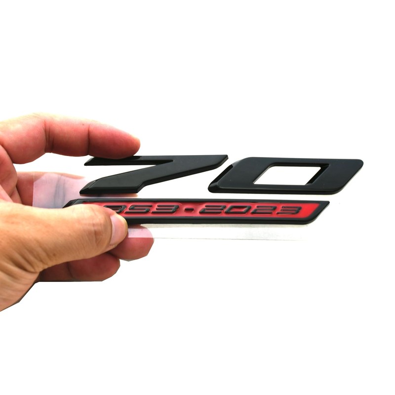 2pcs 70th Anniversary Side Emblem 3D Badges Replacement for 2020-2024