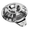Unbranded Chrome 110dB Horn Speaker Cover For Harley Dyna Super