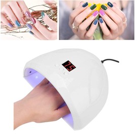 YL TRD Lámpara de uñas LED/UV de 36 W, lámpara de curado para manicura/pedicura con secador de uñas y pantalla LCD de 3 temporizadores adecuada para uñas y uñas de los pies, hogar y salón