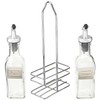 CUISINOX Cruet Oil and Vinegar Bottles Set with Dripless Spouts