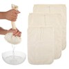3 Pack Cotton Nut Milk Bags Fine Mesh Reusable Cheese