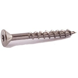 Simpson Strong-Tie T14350WP1 Strong-Drive DWP Wood SS Screw — #14 x 3-1/2 in. T-27, Flat Head, Type 316 (1 lb.)
