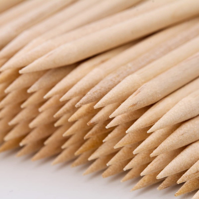 4.5 Inch Orange Wood Sticks for Nails, AHIER 100PCS Wooden