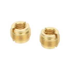 CAMVATE 3/8” Female To 5/8" Male Threaded Screw Adapter For Mic Micphone Stand(2 Pieces)