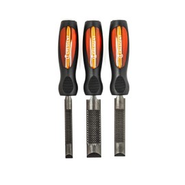 Nicholson Crescent Nicholson 3 Pc. 4-in-1 Combination Chisel and Wood Rasp Set -WCSET3CMNNN, multi, one size