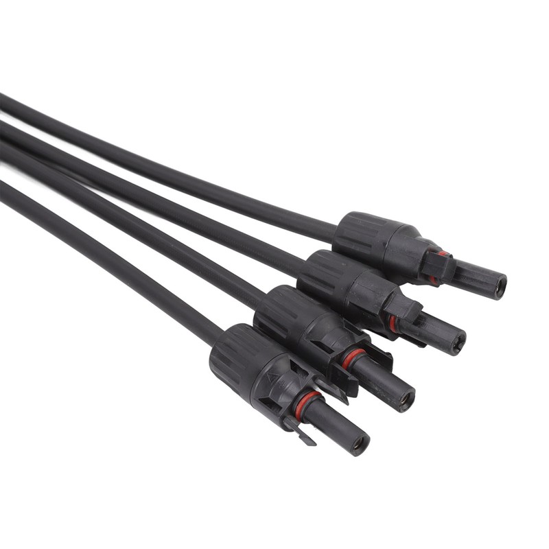 One Pair Solar Panel Adapter Y Branch 1 to 4