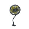 Riloer 360 Degree Adjustable Car Fan, Portable Air Cooling Fan