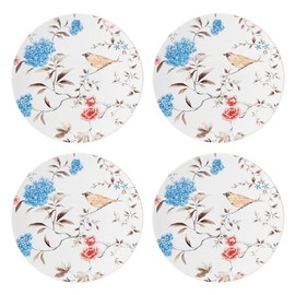 Lenox Sprig & Vine 4-Piece Accent Plate Set, 4.65 LB, Multi,White