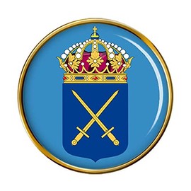 Giftshop UK Swedish Army (Svenska Arms´n) Pin Badge, Metal