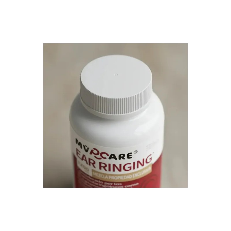 Mvpcare Alivio Zumbido Oídos 1200mg Suplemento Vitamina Complejo Bclínicamente Probado