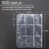 BAZIC Products Sports Card Holder Protector Sheet, 9 Pockets Plastic