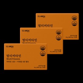 클라리온 종합 멀티비타민 24g 30정 3개 미네랄 / 클라리온 종합 멀티비타민 24g 30정 3개 미네랄