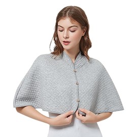 XINCHI Shoulder Brace Women's Men's Winter Shoulder Warmer Poncho Shoulder Support Sleeveless Plush Warm Vest Shoulder Wrap Back Warmer Wool Shoulder Protection Shoulder Pad Thick