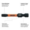 TORX T10 Tamper Proof Security Bits - Railer 2 Inch,