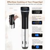 Sous Vide, Lonkion Sous Vide Cooker Machine, Temperature Control, 1100W
