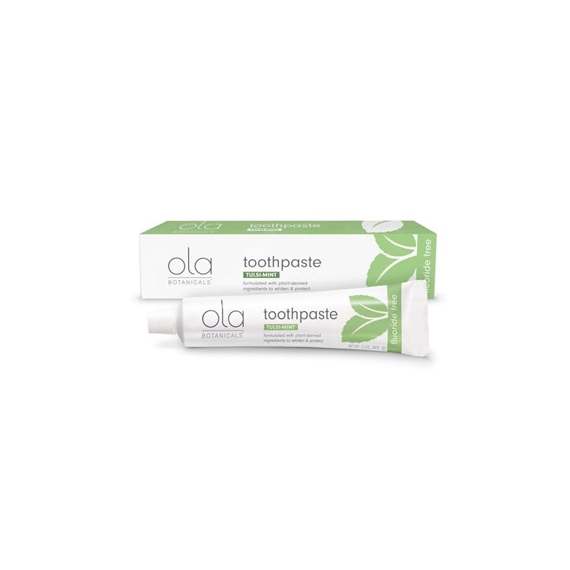 Dr. Mercola Toothpaste with Tulsi Natural Mint - 3oz