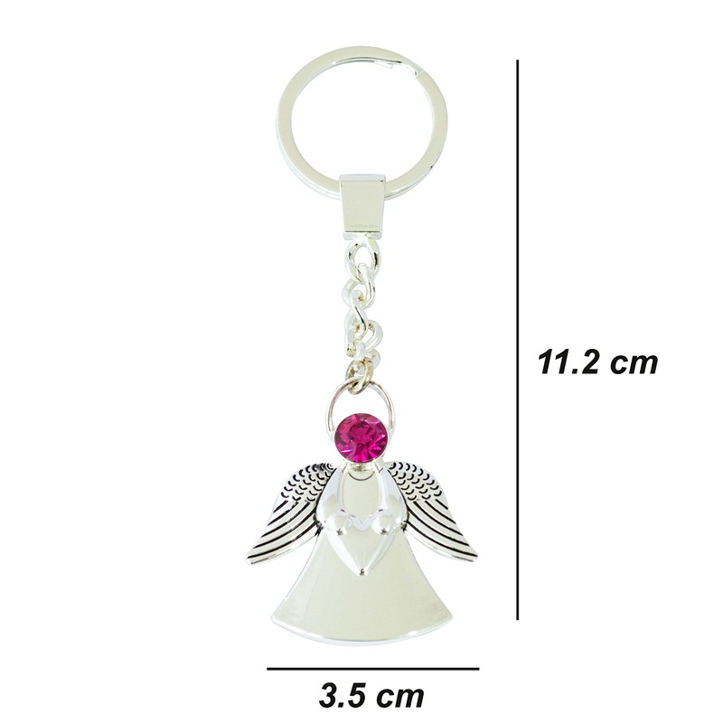 Guardian Angelkeychain - Mum Silver
