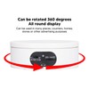 Rotating Display Stand 5.5lb Load Capacity 360 Degree Photography Turntable