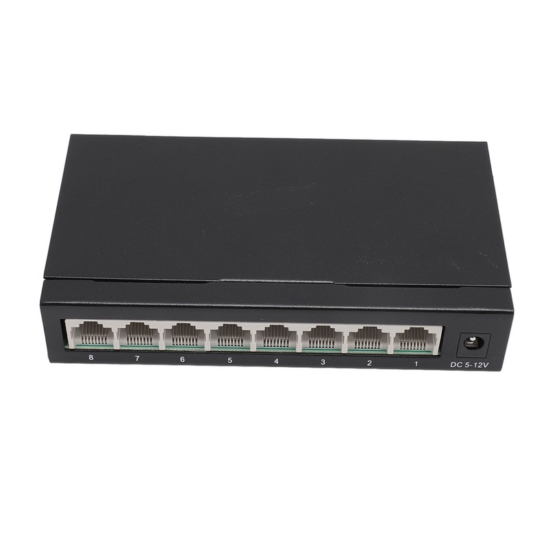 8 Port 10 100Mbps Fast Ethernet Switch Desktop Ethernet Splitter