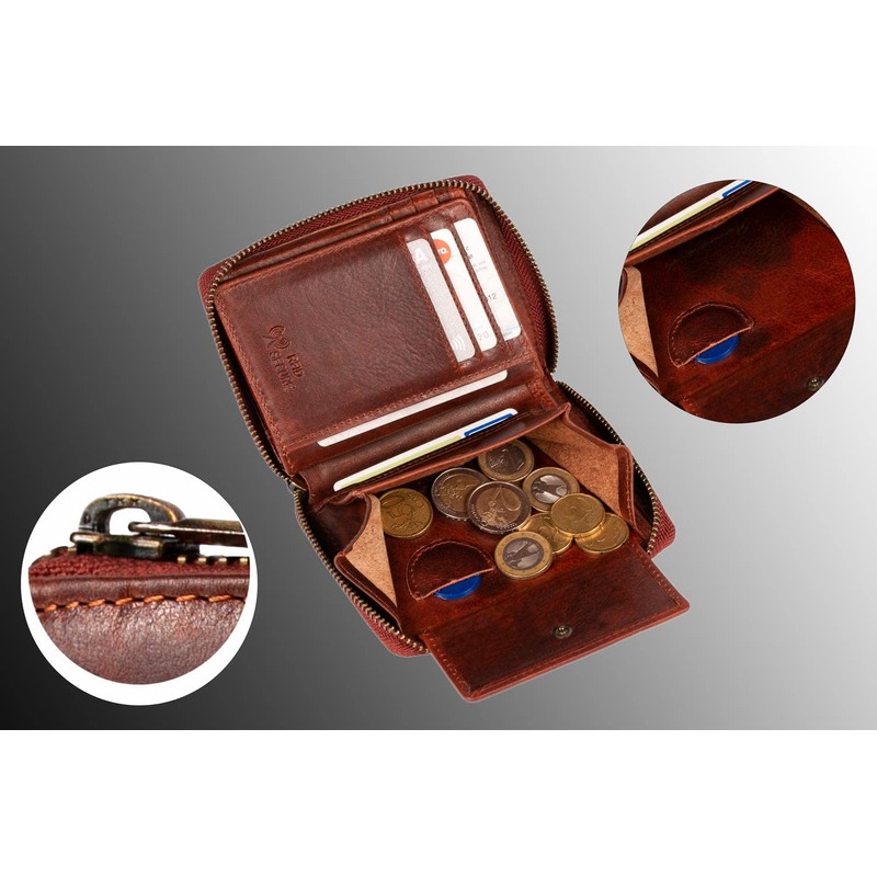 MATADOR Wallet 6408, brown, Vintage