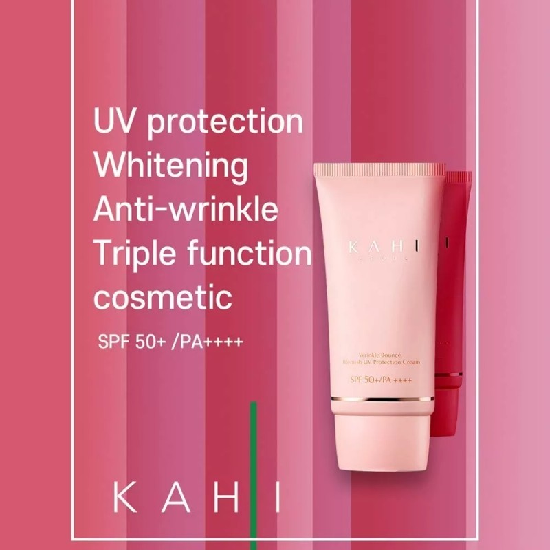 Kahi Seoul Crema Solar Esencial Kahi Wrinkle Bounce, 50 Ml