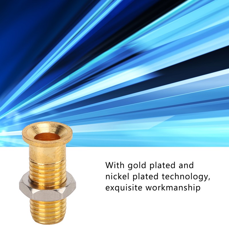 20Set 21.140 4mm Panel Banana Socket Copper Female Gold Plated