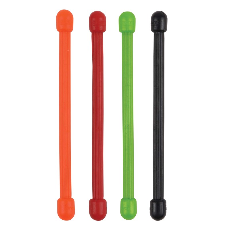 Nite Ize GT3-4PK-A1 Gear Tie Reusable 3-Inch Rubber Twist Tie,