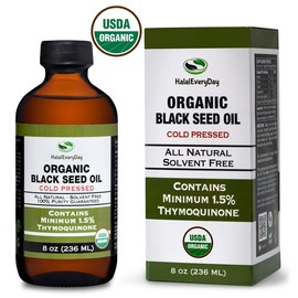 Black Seed Oil 8 oz. (USDA Organic) by HalalEveryDay